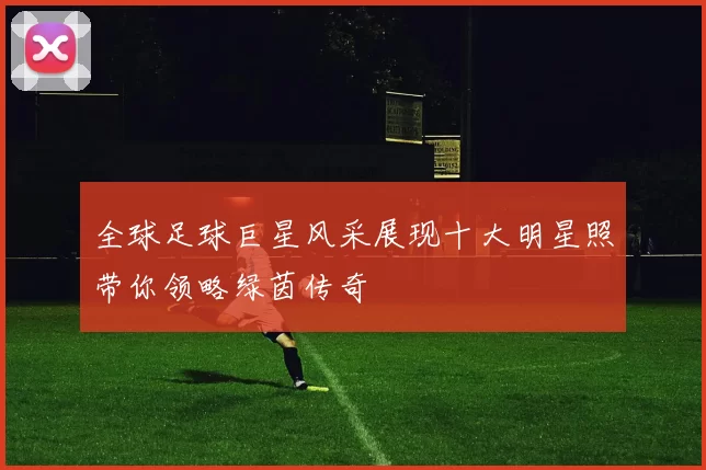 全球足球巨星风采展现十大明星照带你领略绿茵传奇