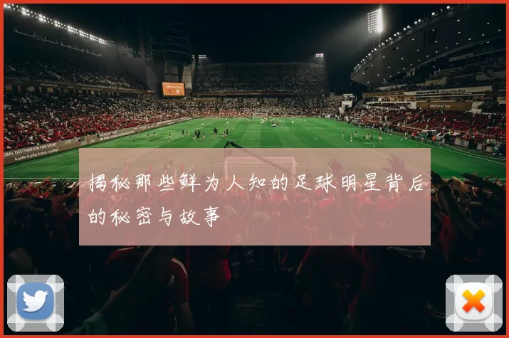揭秘那些鲜为人知的足球明星背后的秘密与故事